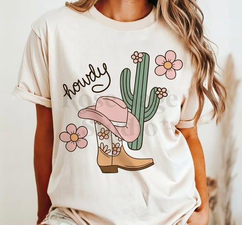 $10 deal - Howdy Sublimation Tee