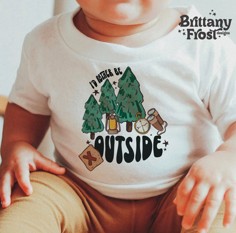 $10 deal - I'd rather be outside Sublimation Tee