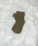 RTS green lace midi socks 1.5-3 years